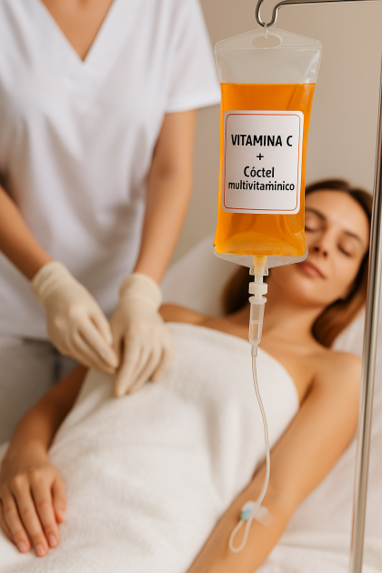 Vitamina C + Coctel multivitamínico