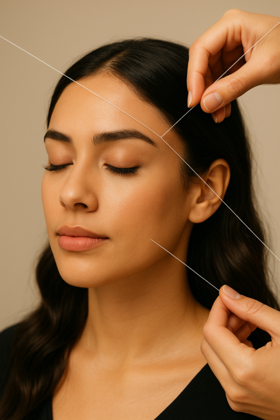 Depilacion de Rostro Completo con Hilo